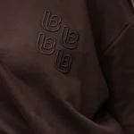 Bluza z marszczonym rękawem LaBalancia Remy brąz