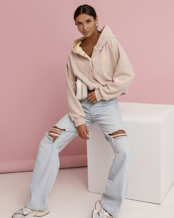 Bluza polarowa LaBalancia Loom beż