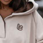 Bluza polarowa LaBalancia Loom beż z brązem