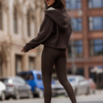 Bluza polarowa LaBalancia Loom brąz i matcha