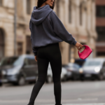 Bluza polarowa LaBalancia Loom grafit z różem