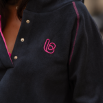 Bluza polarowa LaBalancia Loom czarny z różem