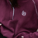 Bluza polarowa LaBalancia Loom śliwka z błękitem