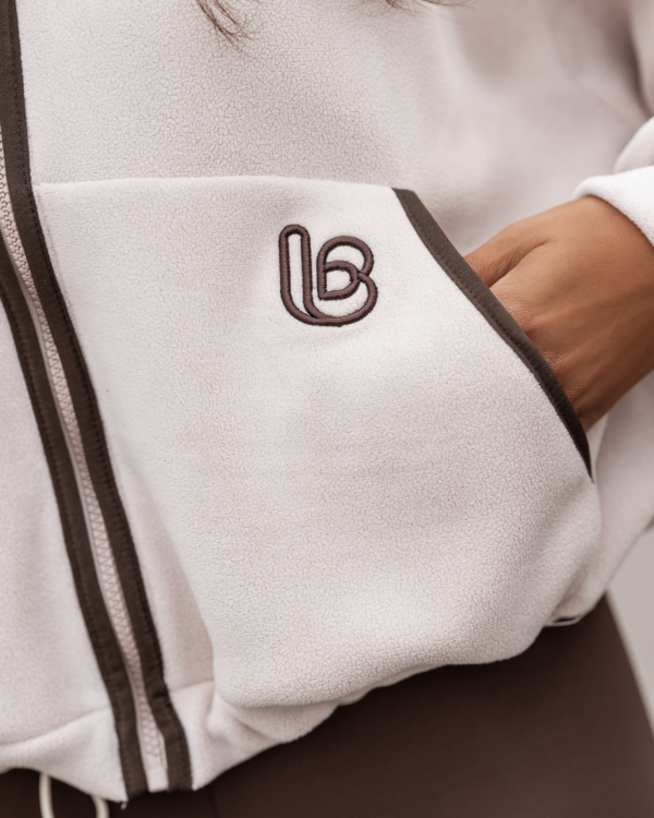 Bluza polarowa rozpinana LaBalancia Snug beż