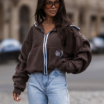 Bluza polarowa rozpinana LaBalancia Snug brąz