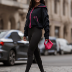 Bluza polarowa rozpinana LaBalancia Snug czarny