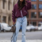 Bluza polarowa rozpinana LaBalancia Snug śliwka