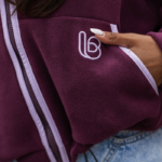 Bluza polarowa rozpinana LaBalancia Snug śliwka