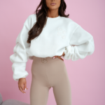 Klasyczne legginsy LaBalancia Avi beż