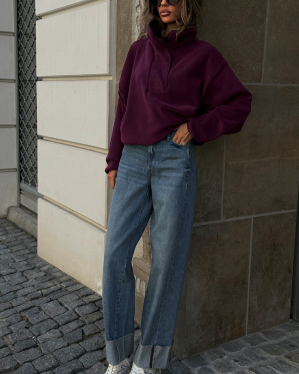 Bluza polarowa LaBalancia Aspen śliwka