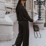 Komplet rozpinana bluza ze spodniami LaBalancia Brooklyn brąz