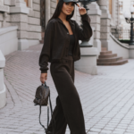 Komplet rozpinana bluza ze spodniami LaBalancia Brooklyn brąz