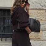 Komplet bluza ze spodniami LaBalancia Venice brąz