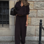Komplet bluza ze spodniami LaBalancia Venice brąz