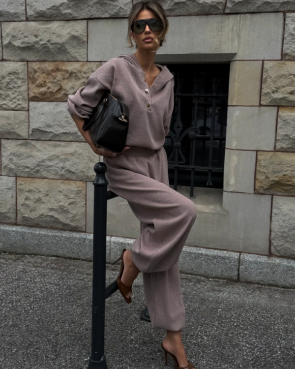 Komplet bluza ze spodniami LaBalancia Venice fango
