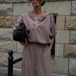 Komplet bluza ze spodniami LaBalancia Venice fango