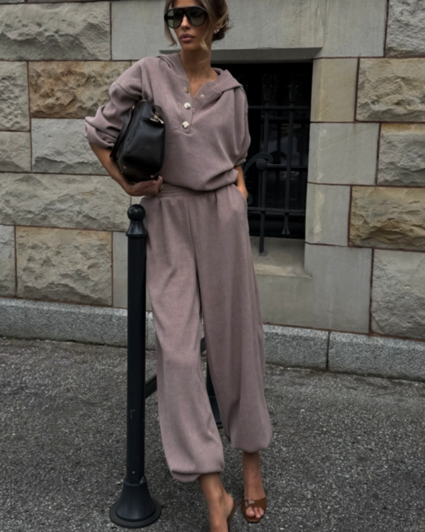 Komplet bluza ze spodniami LaBalancia Venice fango