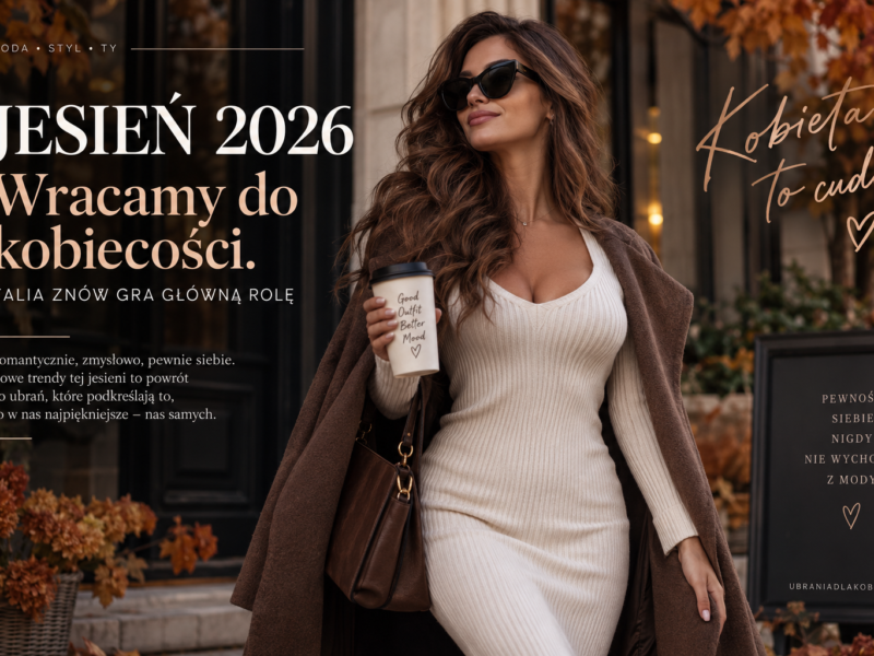 Ubrania dla Kobiet jesień 2026 artykuł