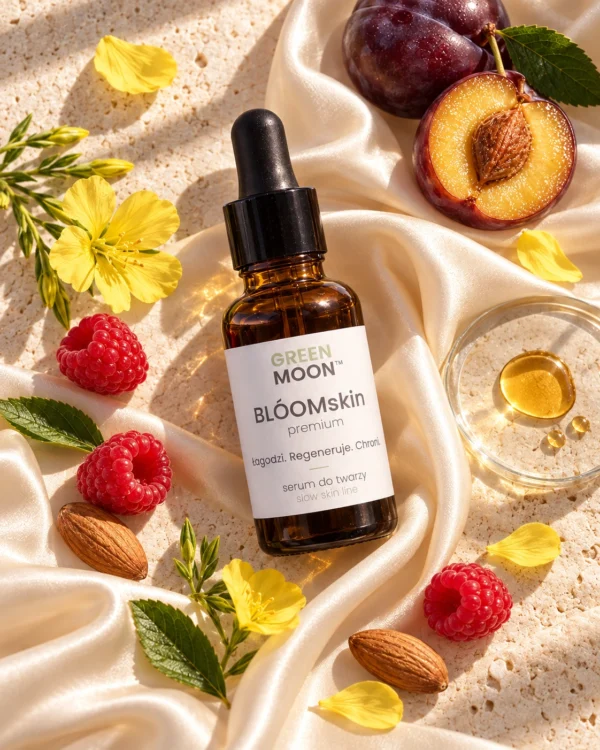 Serum do skóry suchej z koenzymem Q10 BLÓOMskin premium Green Moon