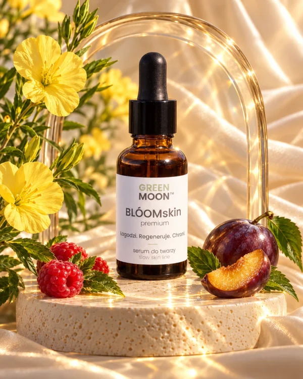 Serum do skóry suchej z koenzymem Q10 BLÓOMskin premium Green Moon