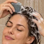 Szampon w kostce do codziennej pielęgnacji włosów hair in BALANCÉ premium Green Moon