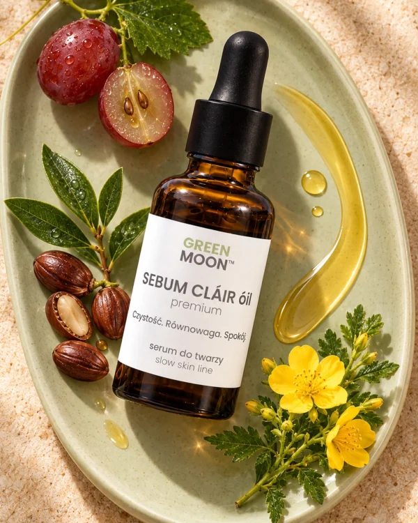 Serum do cery tłustej i mieszanej SEBUM CLÁIR óil premium Green Moon