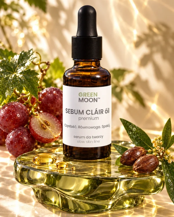 Serum do cery tłustej i mieszanej SEBUM CLÁIR óil premium Green Moon