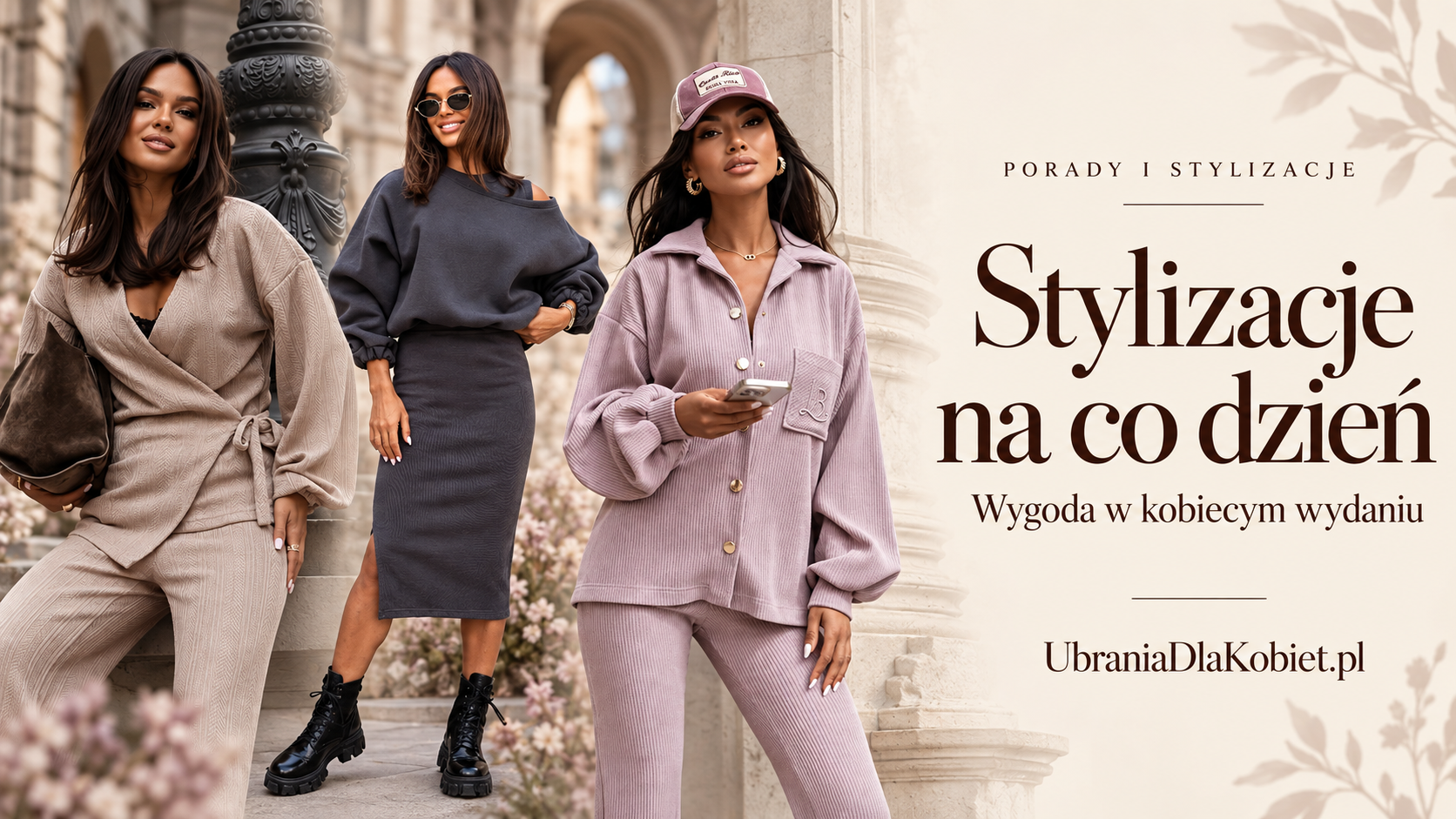 Codzienna elegancja w trzech odsłonach baner