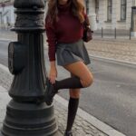 Sweter golf LaBalancia Lora bordo