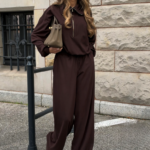 Komplet bluza ze spodniami LaBalancia Muse brąz