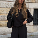 Komplet bluza ze spodniami LaBalancia Muse czarny