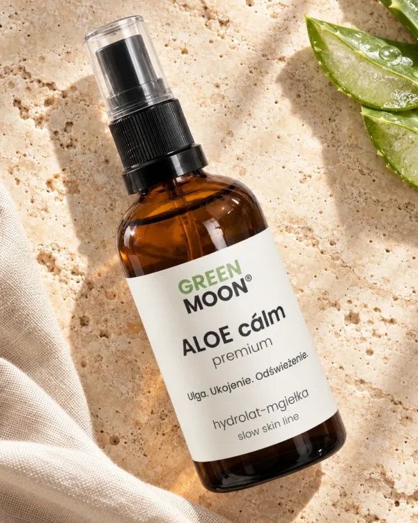 Mgiełka do skóry suchej, wrażliwej, naczynkowej i podrażnionej ALOE cálm premium Green Moon