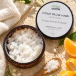 Peeling cukrowo-solny do ciała, grejpfrut CITRUS GLOW scrub premium Green Moon