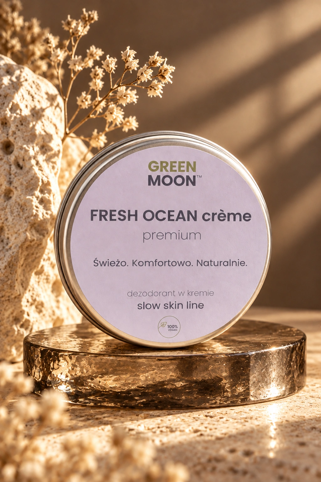 Dezodorant w kremie FRESH OCEAN crème premium Green Moon