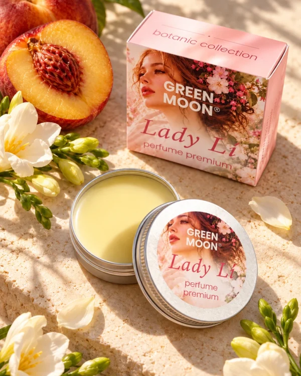 Perfumy w kremie Lady Lí perfume premium Green Moon