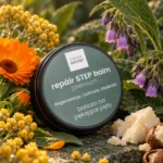 Balsam do suchej skóry stóp i pękających pięt repáir STEP balm premium Green Moon