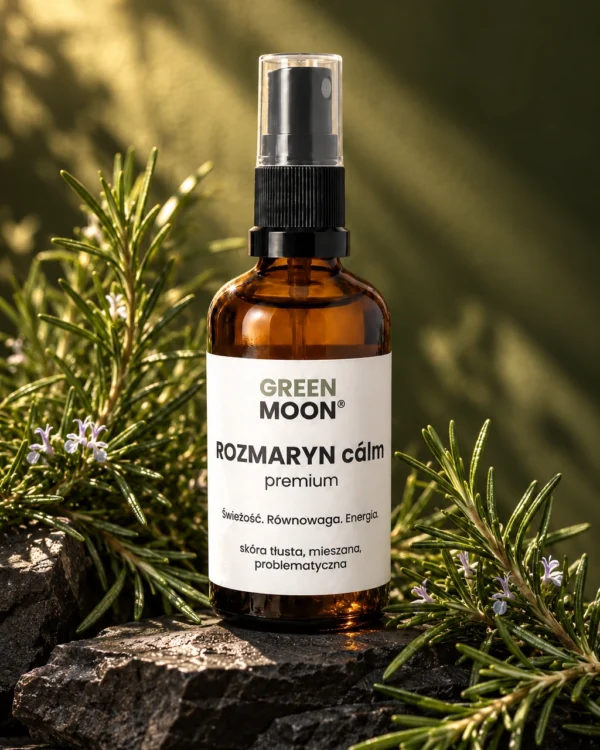 Mgiełka do skóry tłustej, mieszanej i włosów przetłuszczających się ROZMARYN cálm premium Green Moon