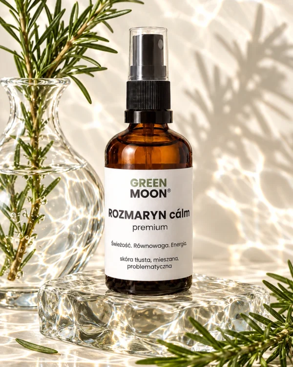 Mgiełka do skóry tłustej, mieszanej i włosów przetłuszczających się ROZMARYN cálm premium Green Moon
