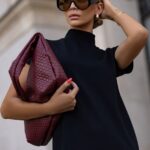 Elegancka dzianinowa sukienka Kler IVON czarny