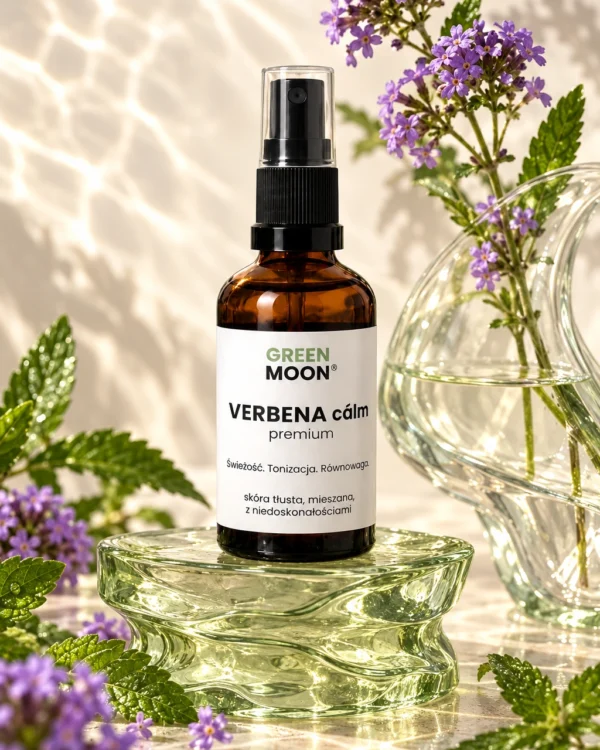 Mgiełka do skóry tłustej, mieszanej i problematycznej VERBENA cálm premium Green Moon