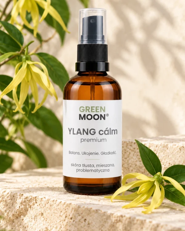 Mgiełka do skóry tłustej, mieszanej i problematycznej YLANG cálm premium Green Moon