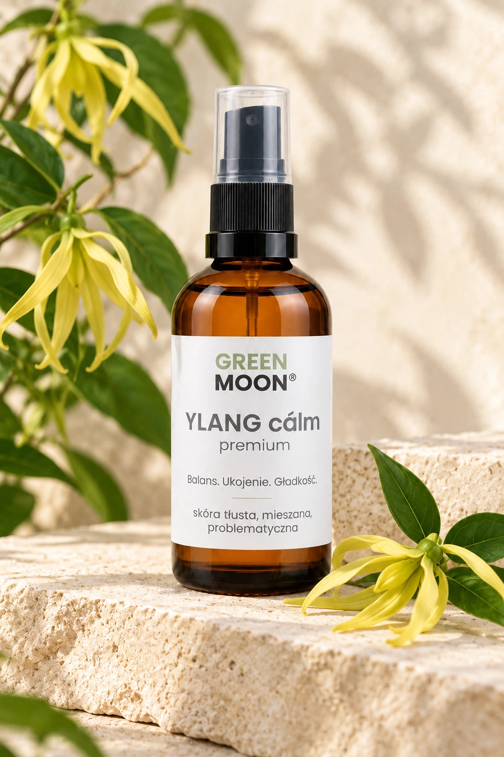 Mgiełka do skóry tłustej, mieszanej i problematycznej YLANG cálm premium Green Moon