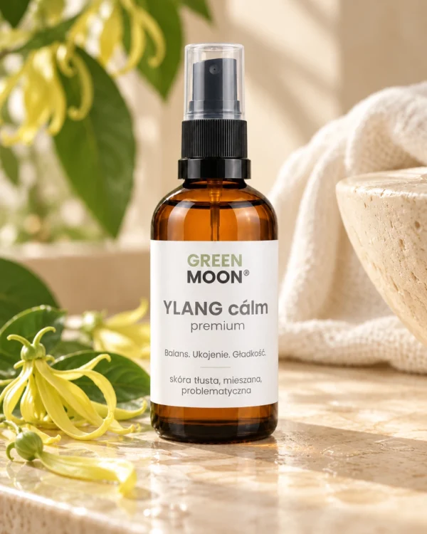 Mgiełka do skóry tłustej, mieszanej i problematycznej YLANG cálm premium Green Moon